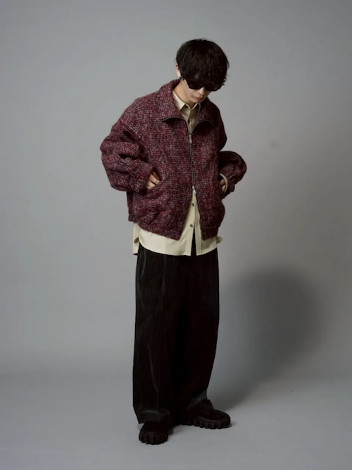 UNISEX》【Italian Dead Stock Fabric】Prime-Over Switching Stand