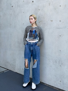 MAISON SPECIALさん（レディース・173cm）の冬コーディネート