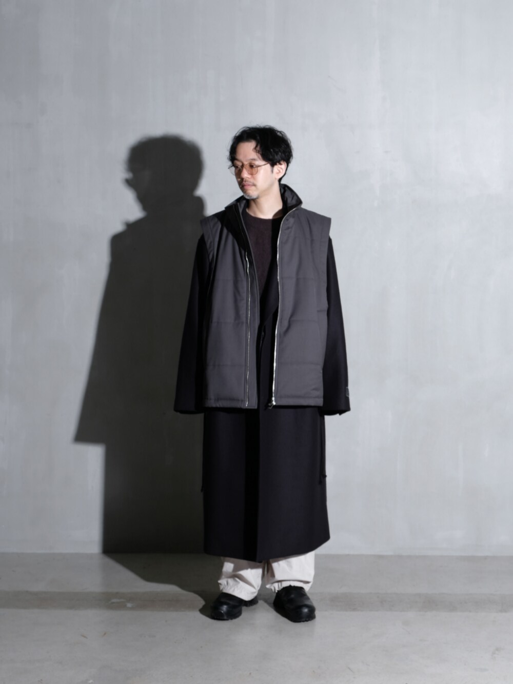 Super140s プライムオーバーメルトンチェスターコート UNISEX》Super140s Prime-Over Melton Chesterfield Coat