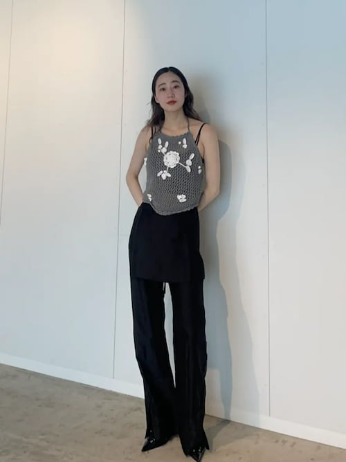 MAISON SPECIAL ベスト ジレ Motif Bustier/モチーフビスチェ