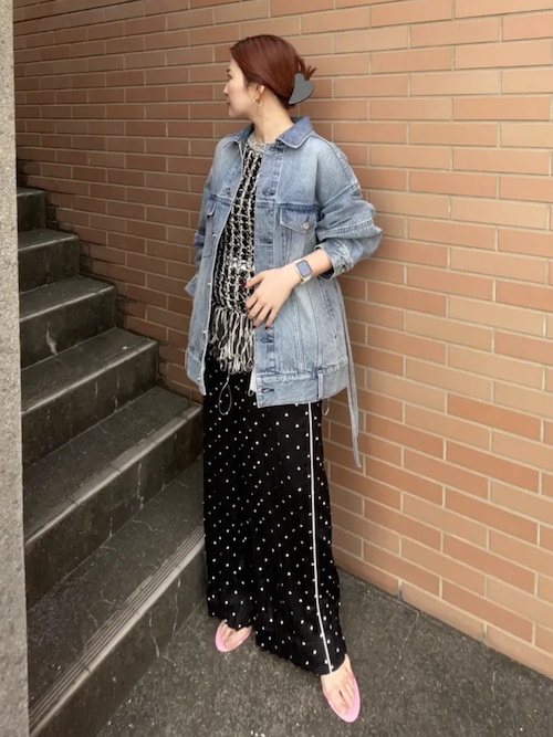 2WAY Over Denim Jacket/2WAYオーバーデニムジャケット（デニム