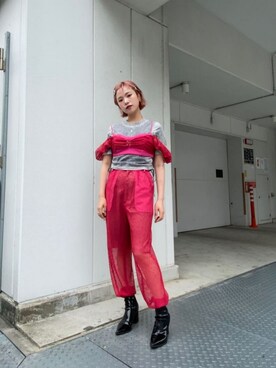 MAISON SPECIALさん（レディース・160cm）の春コーディネート