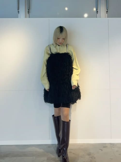 新品未使用maison special メゾンスペシャル フレアチュニック Feather Tunic/フェザーチュニック□セットアップ対応
