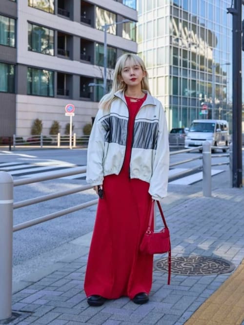 MAISON SPECIAL ブルゾン アウター Reversible Tulle Docking