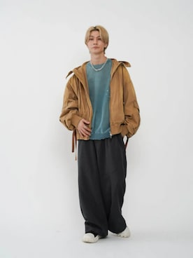 「メゾンスペシャル」｜MAISON SPECIALさん（メンズ・178cm）の夏コーディネート