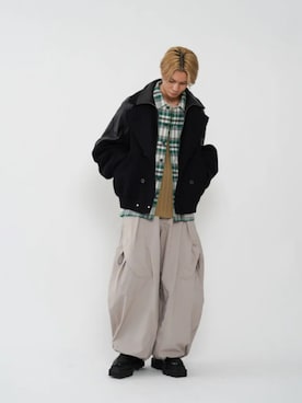MAISON SPECIALさん(メンズ・178cm)の夏コーディネート
