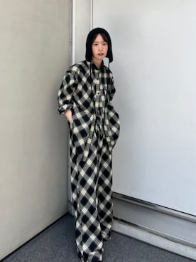 MAISON SPECIALさん（レディース・156cm）の夏コーディネート