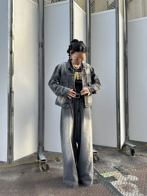 Mud Draw Ring Die Denim Jacket/マッドダイリングデニム