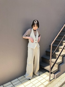 MAISON SPECIALさん（レディース・161cm）の春コーディネート