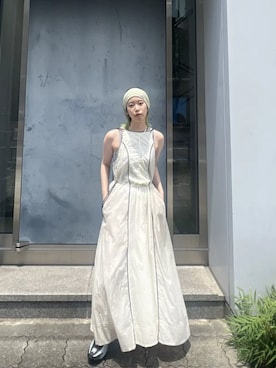 「ヘアバンド」｜MAISON SPECIALさん（レディース・156cm）の夏コーディネート