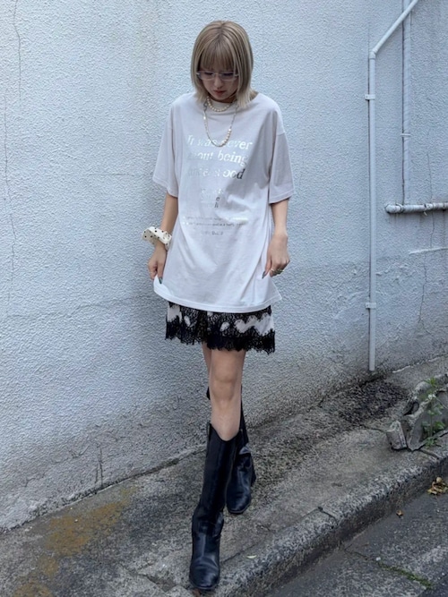 MAISON SPECIAL（メゾンスペシャル） パンツ Shadow Stripe Lace