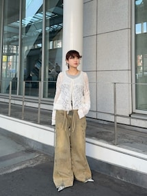 メゾンスペシャル　Lace Fabric Docking Cardigan MAISON SPECIAL｜Lace Fabric Docking Cardigan | Rakuten