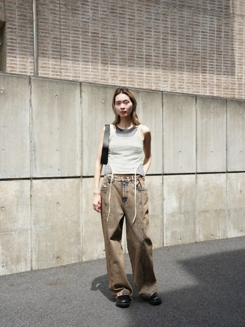 Triple Layered Tank Top/トリプルレイヤードタンクトップ