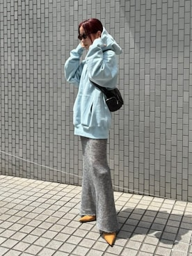 Sheer Knit Polo Shirt Maxidresses/シアーニットポロワンピースを使っ