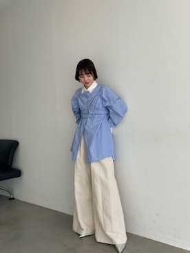 MAISON SPECIALさん（レディース・161cm）の冬コーディネート