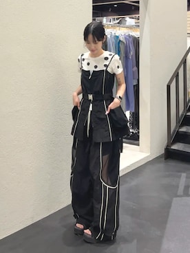 「チュニック」｜MAISON SPECIALさん（レディース・159cm）の夏コーディネート