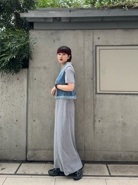 MAISON SPECIALさん（レディース・162cm）の夏コーディネート