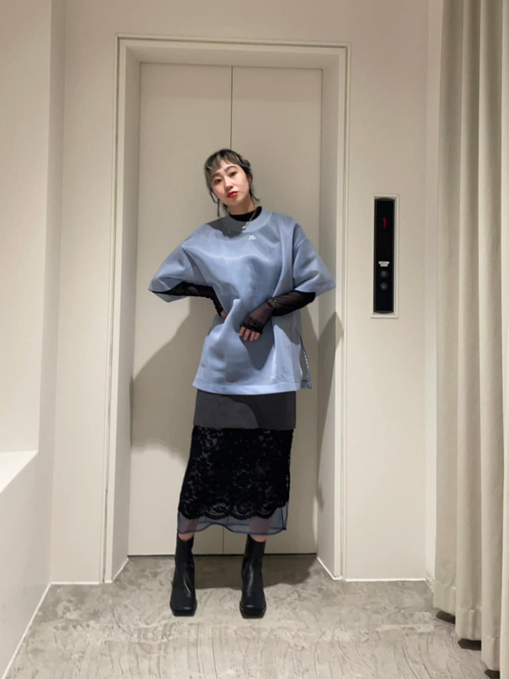MaisonSpecial レースコンビキャミワンピース MAISON SPECIAL（メゾンスペシャル）の「Lace Combination