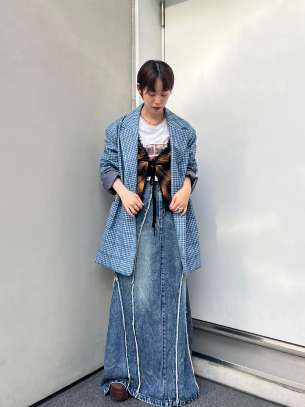 メゾンスペシャル　オールインワン　新品同様　アメリ　クラネ　アクネ　マルジェラ Maison Margiela クルーネック レプリカスタイル -FASCINATE