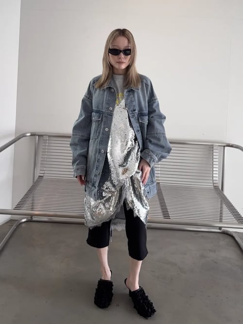 2WAY Over Denim Jacket/2WAYオーバーデニムジャケット（デニム