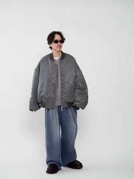 「メゾンスペシャル」｜MAISON SPECIALさん（メンズ・169cm）の夏コーディネート