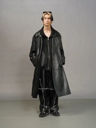 MAISON SPECIAL レザートレンチコート MAISON SPECIAL トレンチコート コート 「UNISEX」Sheep Leather