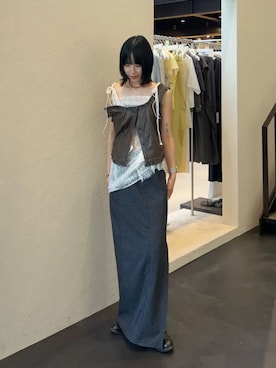 MAISON SPECIALさん（レディース・159cm）の夏コーディネート