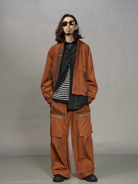 「アイテム（トップス）」を使った、MAISON SPECIALさん（メンズ・186cm）の秋コーディネート