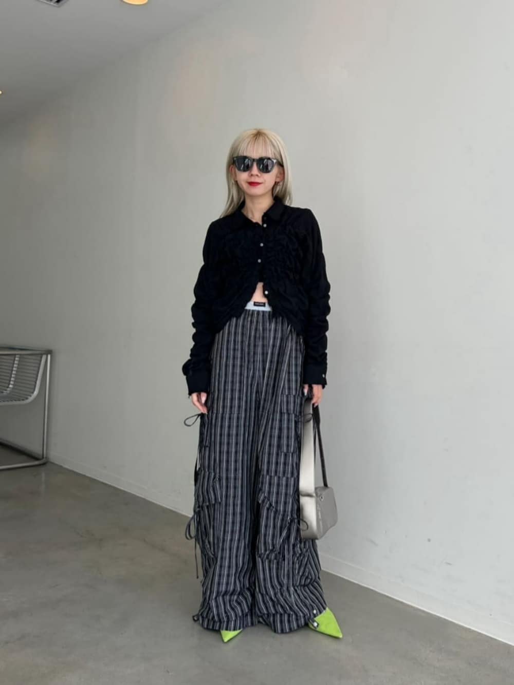 Shirring Bustier Shirt/シャーリングビスチェシャツ【MAISON SPECIAL