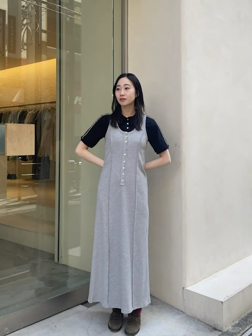Ribbon Polo Bodysuit/リボンポロボディスーツ【MAISON SPECIAL