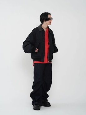 「メゾンスペシャル」｜MAISON SPECIALさん（メンズ・177cm）の夏コーディネート