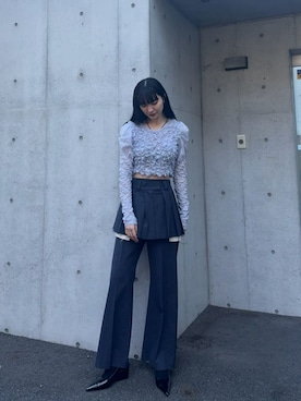 MAISON SPECIALさん（レディース・170cm）の冬コーディネート