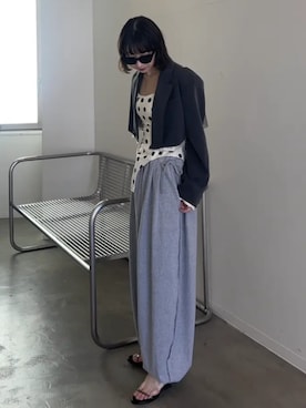 MAISON SPECIALさん(レディース・166cm)の春コーディネート