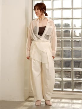 MAISON SPECIALさん（レディース・169cm）の春コーディネート