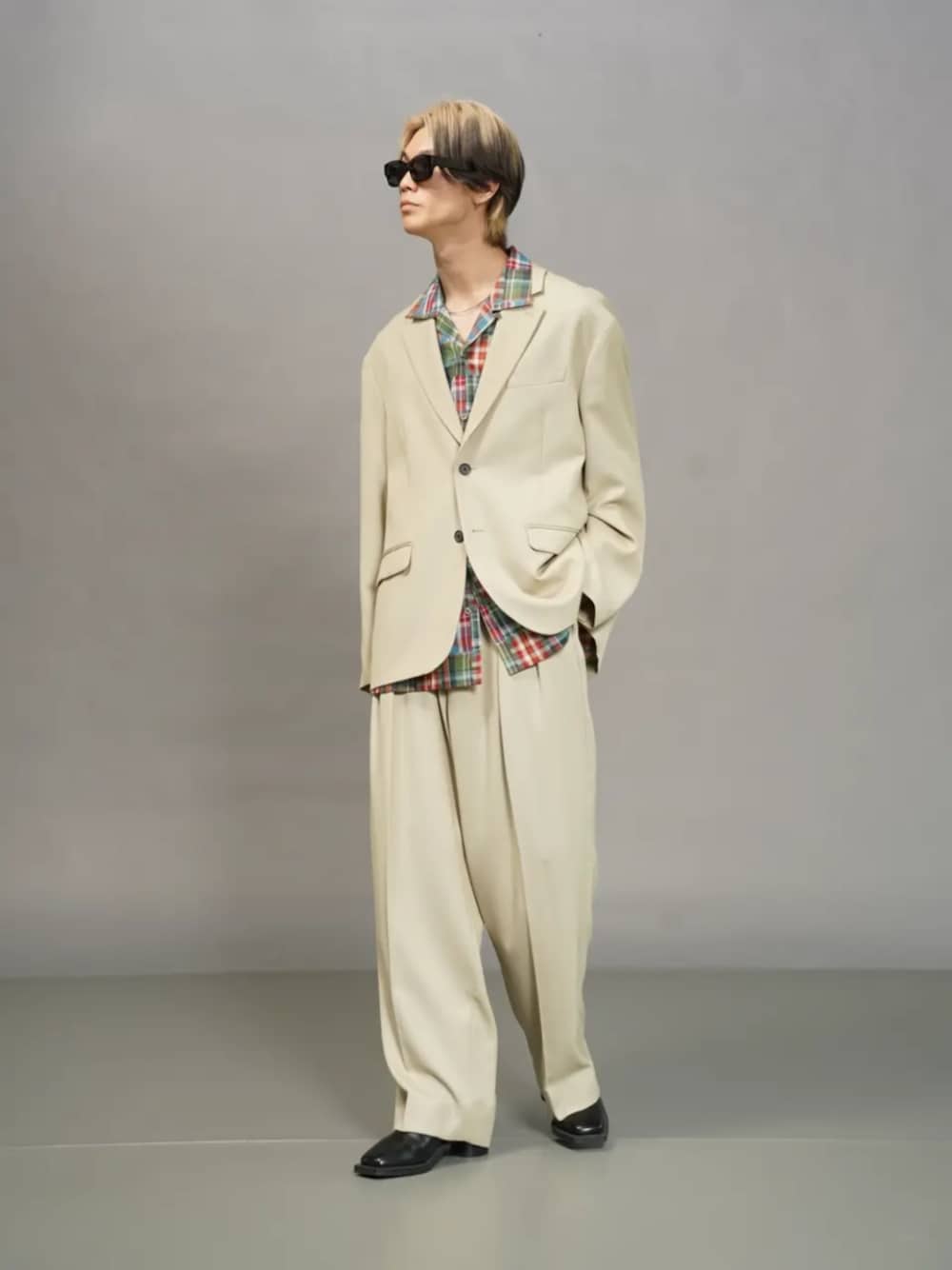 UNISEX》Clear Trichotine Relax-Over Set Up/クリアトリコチン