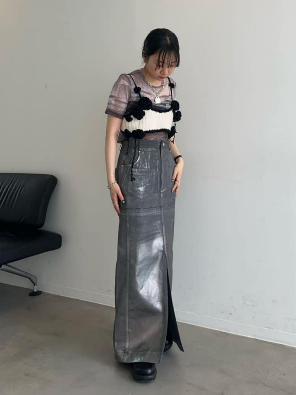MAISON SPECIAL（メゾンスペシャル）の「Vegan Leather Sabot Sandals 