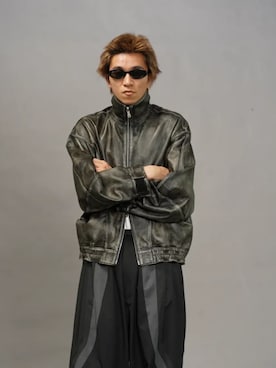 Pokopoko Plower Blouson/ポコポコフラワーブルゾン MAISON SPECIAL(メゾンスペシャル)｜Pokopoko Plower Blouson