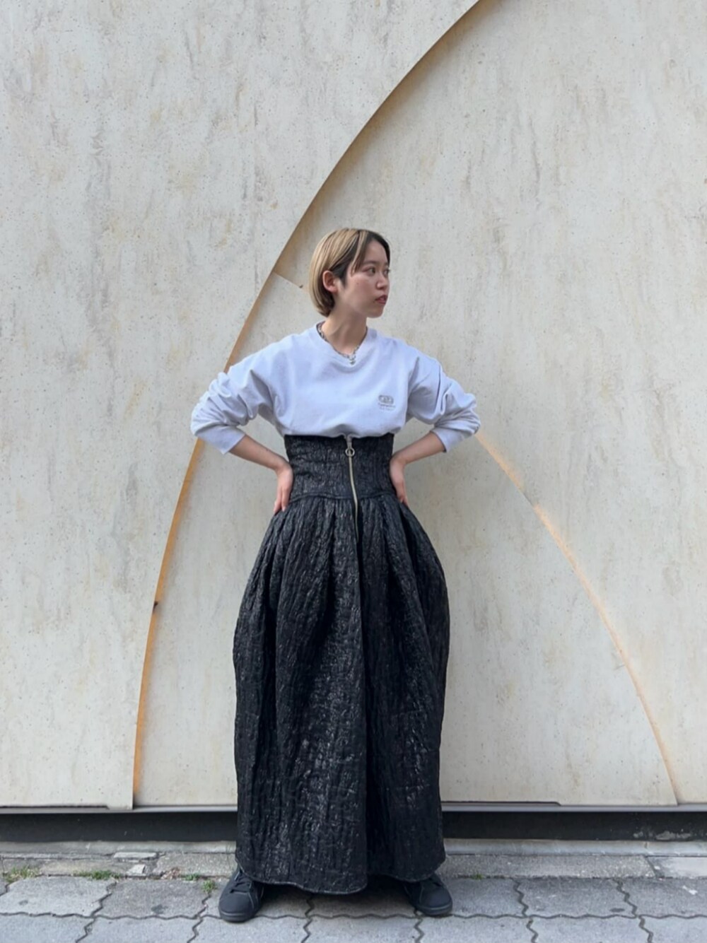 Metallic Flower 2way One-piece Dress/メタリックフラワー2WAY
