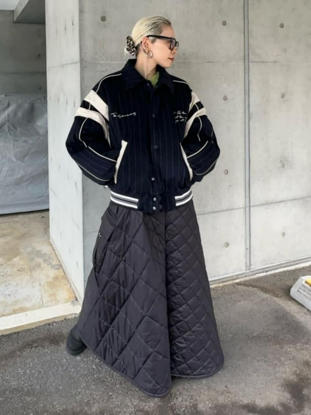 College Blouson/カレッジブルゾン【MAISON SPECIAL/メゾンスペシャル