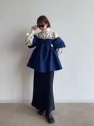 Ｍucho　maison special キルティングペプラムトップ Mucho様専用 maison special キルティングペプラムトップ