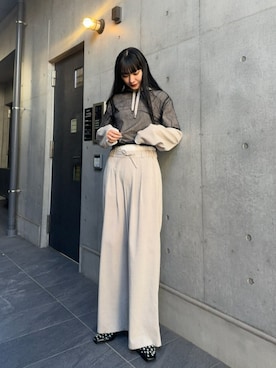 MAISON SPECIALさん（レディース・170cm）の冬コーディネート