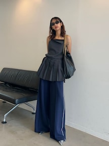 MAISON SPECIAL（メゾンスペシャル）の「Back Open Pleats Tunic
