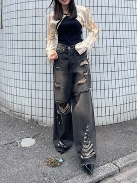 レディース maison special Ribbon Short Length Boler