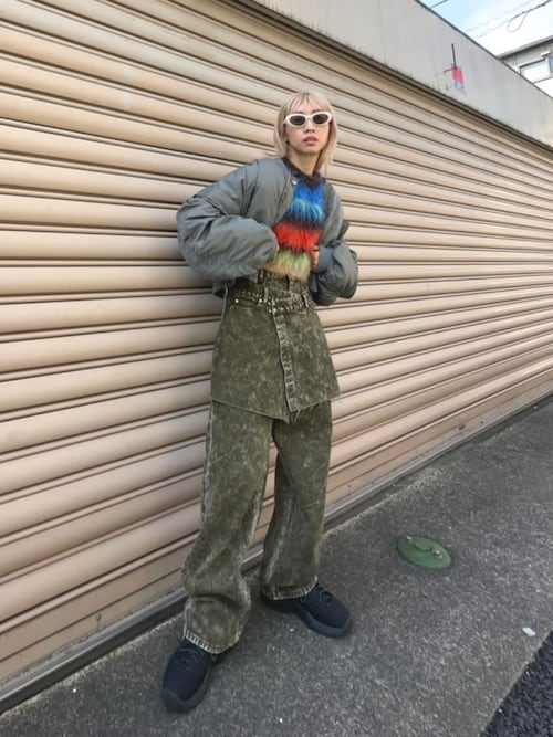 Multi Way Wrap Denim/マルチウェイラップデニム【MAISON