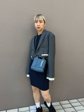 MAISON SPECIALさん(レディース・163cm)の冬コーディネート