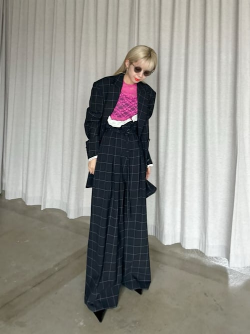ワイドパンツ【MAISON SPECIAL】 MAISON SPECIAL スラックス パンツ High Waist Wide Pants/ハイ