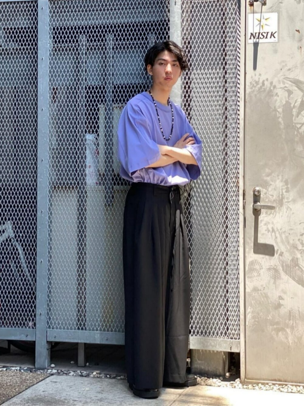 ユニセックスアイテム》ハイパーワイド4タックバギーパンツ【MAISON