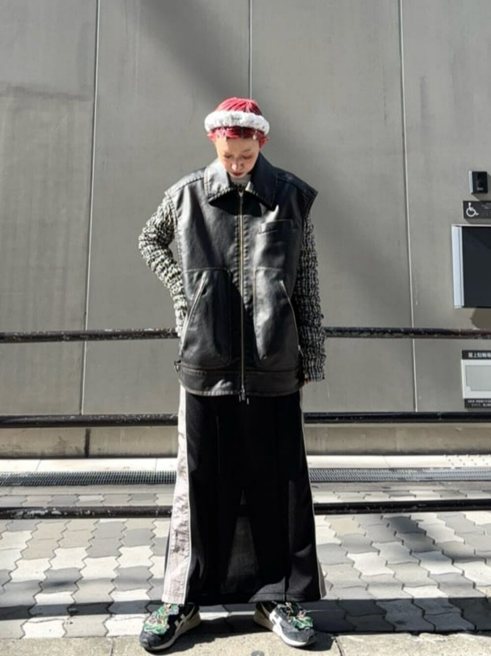 スカート Track Maxi Skirt/Maison Special Track Maxi Skirt/Maison Special