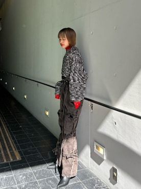 MAISON SPECIAL(メゾンスペシャル)の「Square Plain Short Boots