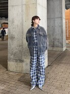 MAISON SPECIAL（メゾンスペシャル）の「Oversize Flocking Denim